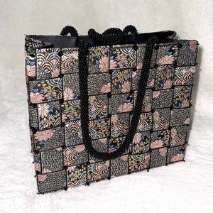Small Vintage Multi Colored Evening Bag